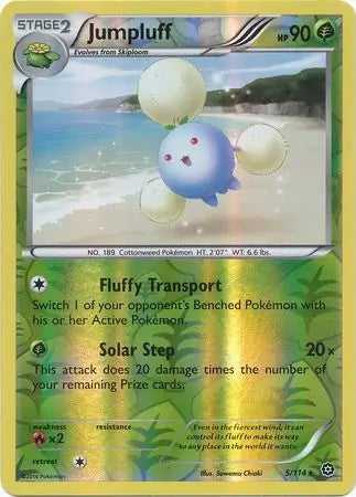 Steam Siege Jumpluff #5/114 reverse holo